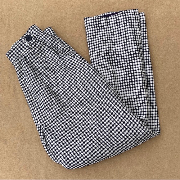 Vintage Pants - vintage union made high waisted plaid pants